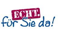 Logo "Echt fr Sie da" mit Link zu echt-wiesloch.de